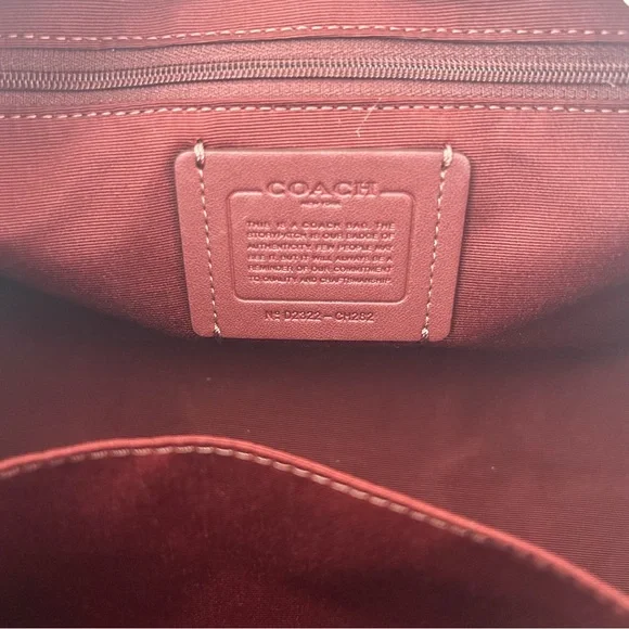 Coach Rowan Satchel Bag Silver/Light Pink. - Picture 10 of 11